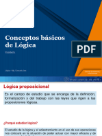 Conceptos Básicos de Lógica