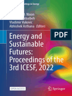 Energy and Sustainable Futures: Proceedings of The 3rd ICESF, 2022