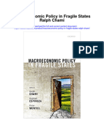 Macroeconomic Policy in Fragile States Ralph Chami Full Chapter