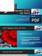 Pertemuan-Sisitim Tegangan Statis Tak Tentu