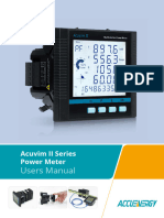 Acuvim II Power Meter User Manual 1040E1303