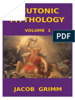 Grimm, Jacob - Teutonic Mythology Vol 1 (Berserker Books)