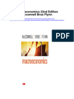 Macroeconomics 22Nd Edition Mcconnell Brue Flynn Full Chapter