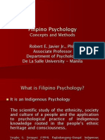 Filipino Psychology - Concepts and Methods