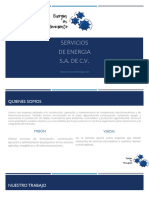 Curriculo Empresarial Servicios de Energia S.A. de C.V 2023-1