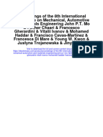 Download Proceedings Of The 8Th International Conference On Mechanical Automotive And Materials Engineering John P T Mo Fakher Chaari Francesco Gherardini Vitalii Ivanov Mohamed Haddar Francisco Ca all chapter
