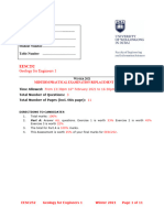 2021 Midterm Assessment EESC252 Geology For Engineers