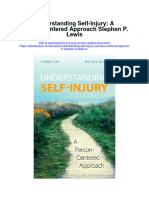 Download Understanding Self Injury A Person Centered Approach Stephen P Lewis 2 all chapter