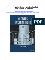 Continuous Emission Monitoring 3Rd Edition James A Jahnke 2 Full Chapter