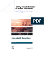 Download Process Safety Calculations 2Nd Edition Renato Benintendi all chapter