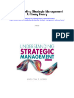 Download Understanding Strategic Management Anthony Henry all chapter