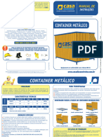 Manual de Instrucao Container Metalico