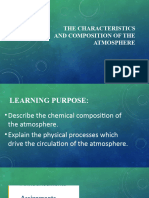 The Characteristics and Composition of The Atmospherenn