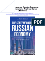 The Contemporary Russian Economy A Comprehensive Analysis Marek Dabrowski Full Chapter