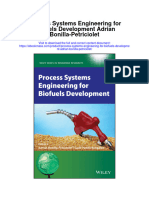 Download Process Systems Engineering For Biofuels Development Adrian Bonilla Petriciolet all chapter