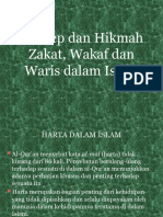 Konsep Dan Hikmah Zakat, Waris Dan Wakaf
