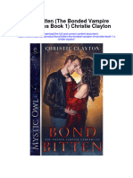 Bond Bitten The Bonded Vampire Chronicles Book 1 Christie Clayton Full Chapter