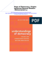 Understandings of Democracy Origins and Consequences Beyond Western Democracies Lu All Chapter