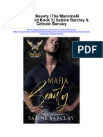 Download Mafia Beauty The Mancinelli Brotherhood Book 3 Sabine Barclay Celeste Barclay full chapter
