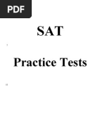Download SAT Practice Tests Booklet by oflahertyb859 SN72464229 doc pdf
