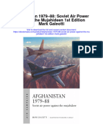 Afghanistan 1979 88 Soviet Air Power Against The Mujahideen 1St Edition Mark Galeotti Full Chapter