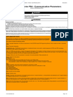 ACOPOSinverter P84 Communication Parameters