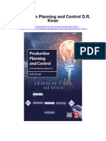 Production Planning and Control D R Kiran All Chapter