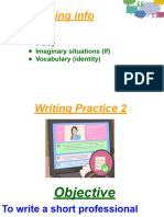 I08 Writing Practice 2 and SPK Info