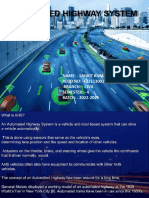 Automated Highway System by Sankit Kumar Mohanty
