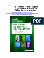 Download Bontragers Textbook Of Radiographic Positioning And Related Anatomy 9Th Edition Edition John Lampignano full chapter
