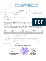 SURAT PELATIHAN MAJELIS TABLIG PWM