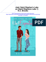 Unexpected Saint Stephens Lake Book One Saint Stephens Lake 1 K C Brooks All Chapter