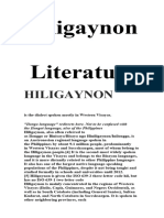 Hiligaynon Literature