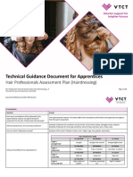 Hair-Professionals Technical-Guidance-Document Hairdressing v3