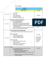 JADUAL PROGRAM TRANSISI TAHUN 1 2024 ISNIN 11 MAC 2024