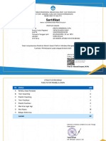 Sertifikat PMM Topik Fasilitator Pembelajaran