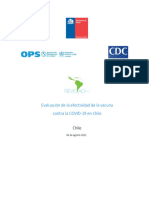 Evaluacion Efectividad Vacunacion COVID Chile 2021 SE28 2022
