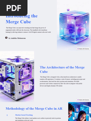 Introducing the Merge Cube