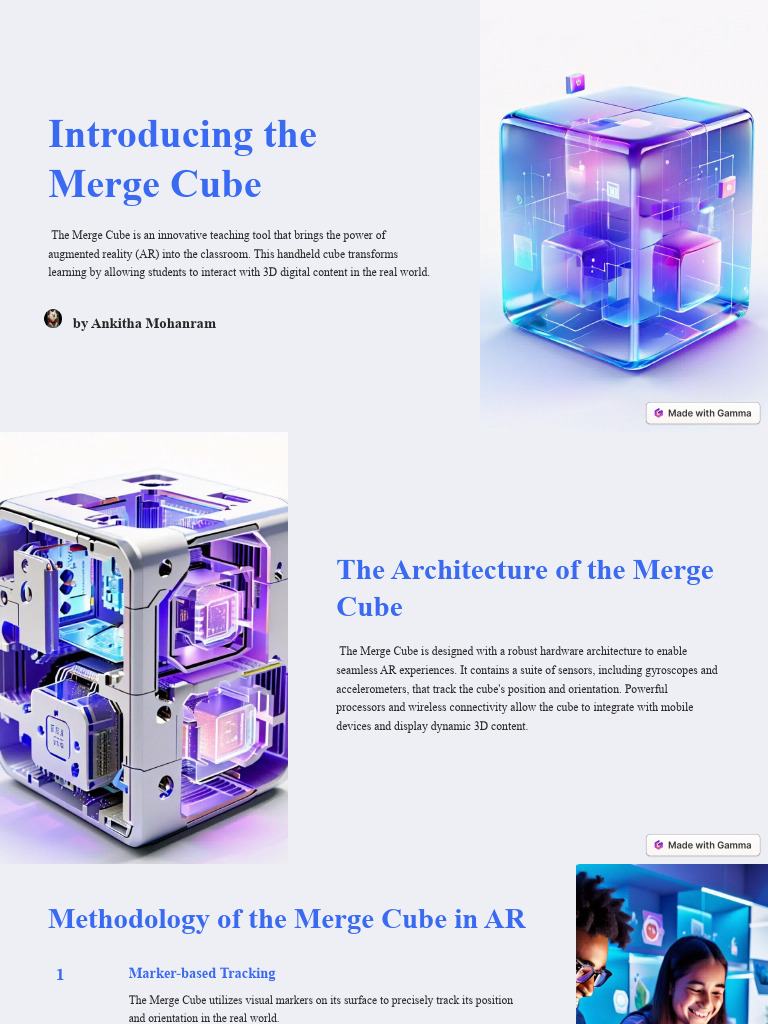 Merge Cube: Revolutionizing AR Education | PDF | Augmented Reality ...