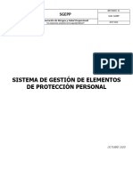 Sistema de Gestión de Elementos de Protección Personal: Sgepp
