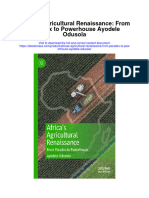 Download Africas Agricultural Renaissance From Paradox To Powerhouse Ayodele Odusola full chapter