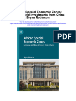 African Special Economic Zones Lessons and Investments From China Bryan Robinson Full Chapter