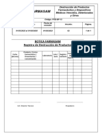 Registro-Destruccion de Medicamentos