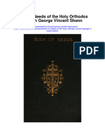 Download Book Of Needs Of The Holy Orthodox Church George Vincent Shann full chapter