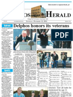 Delphos Honors Its Veterans: Elphos Erald