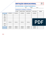 Orientação Educacional: Planejamento de Estudo - Ensino Fundamental I