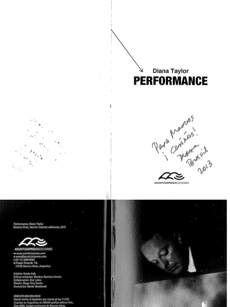 Taylor, Diana. Performance | PDF