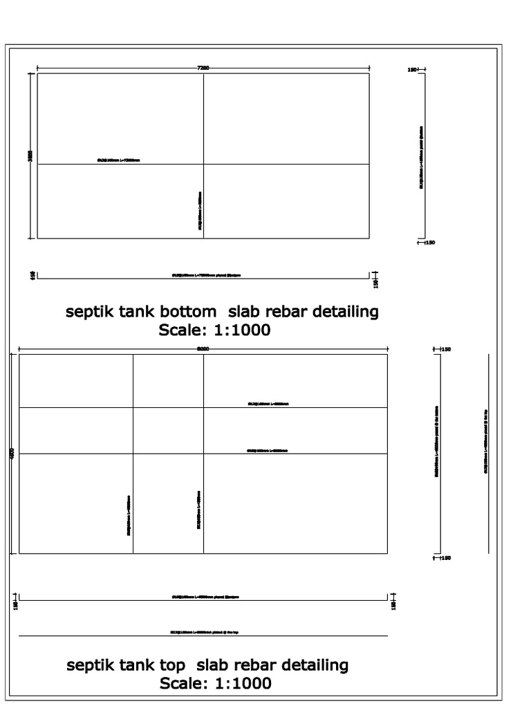 Bottom and Topslab Rebar | PDF