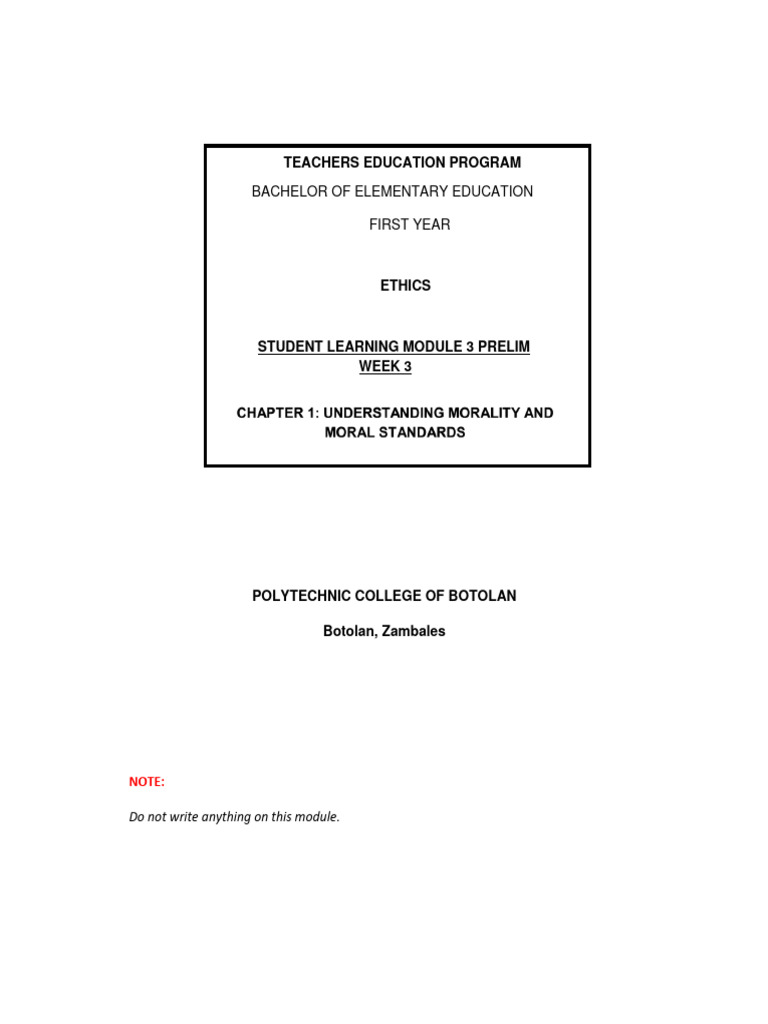 Ethics Pdf Relativism Morality