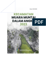 Kecamatan Muara Muntai Dalam Angka 2023